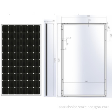 260W Mono Solar Panel